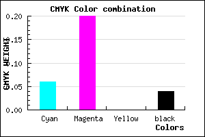 #E5C2F4 color CMYK mixer