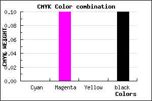 #E5CFE5 color CMYK mixer