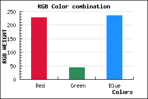 rgb background color #E52CEC mixer