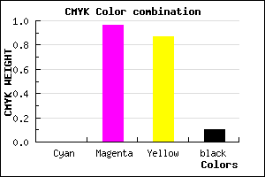 #E5091D color CMYK mixer