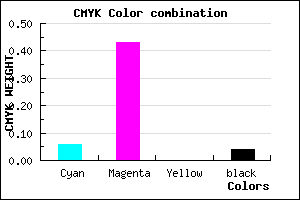 #E68AF4 color CMYK mixer