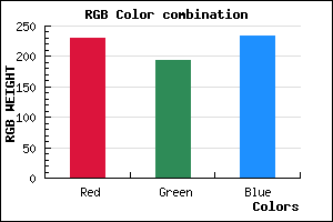 rgb background color #E6C2EA mixer