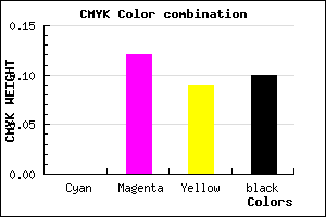 #E6CAD1 color CMYK mixer