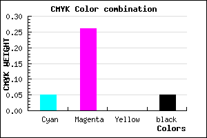 #E7B5F3 color CMYK mixer