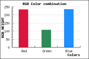 rgb background color #E96BEB mixer