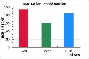 rgb background color #E995D2 mixer
