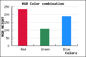 rgb background color #EA6CBC mixer