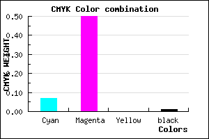 #EA7EFC color CMYK mixer