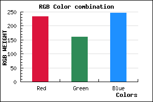 rgb background color #EAA1F7 mixer