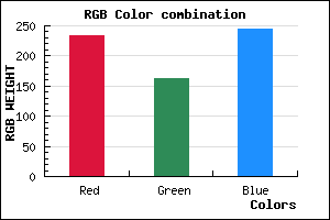 rgb background color #EAA3F5 mixer