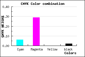 #EAB2FA color CMYK mixer