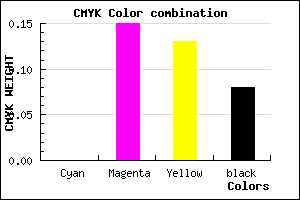#EAC6CB color CMYK mixer