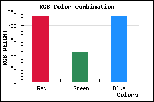 rgb background color #EB6CE9 mixer