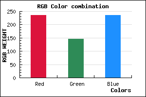 rgb background color #EB92EC mixer