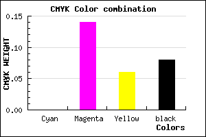 #EBC9DD color CMYK mixer
