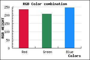 rgb background color #EBD0F6 mixer