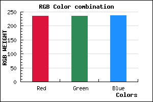 rgb background color #EBEBED mixer