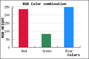 rgb background color #EB52F8 mixer