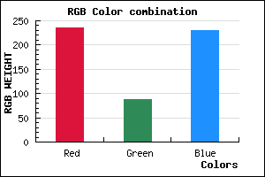 rgb background color #EB57E6 mixer