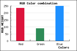 rgb background color #EB59FA mixer