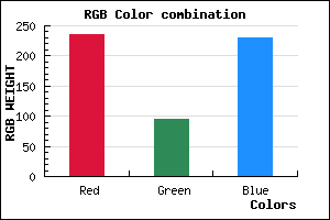 rgb background color #EB5FE6 mixer
