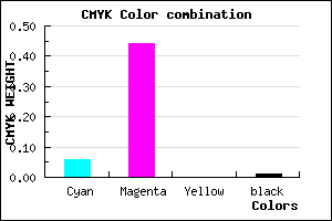 #EC8EFC color CMYK mixer