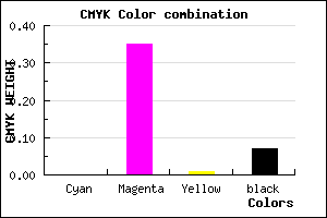 #EC9AEA color CMYK mixer