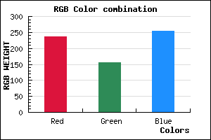 rgb background color #EC9BFD mixer