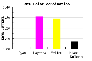 #ECA2A8 color CMYK mixer