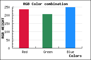rgb background color #ECCEF8 mixer