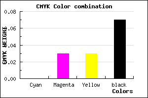#ECE6E6 color CMYK mixer