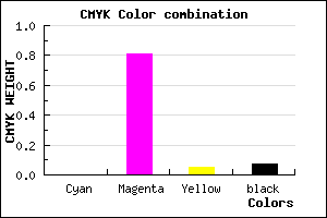 #EC2CE0 color CMYK mixer