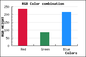 rgb background color #EC56D8 mixer