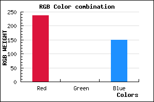 rgb background color #ED0096 mixer