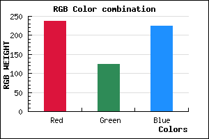 rgb background color #ED7CE0 mixer