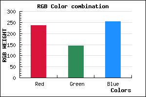 rgb background color #ED91FF mixer