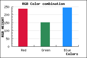 rgb background color #ED98F4 mixer