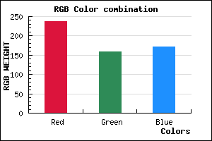 rgb background color #ED9EAC mixer