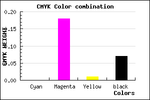#EDC3EA color CMYK mixer