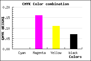 #EDC6D2 color CMYK mixer