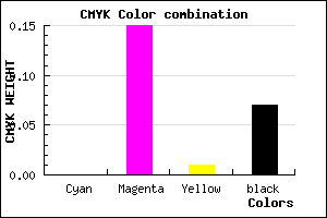 #EDC9EB color CMYK mixer