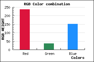 rgb background color #ED2497 mixer