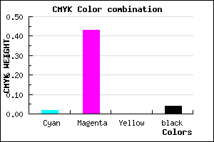 #EE8AF4 color CMYK mixer