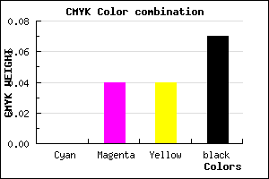 #EEE4E4 color CMYK mixer
