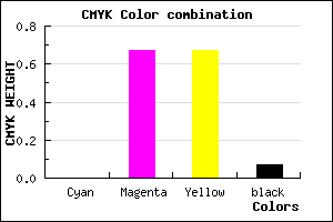 #EE4E4E color CMYK mixer