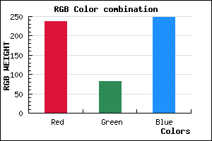 rgb background color #EE52F8 mixer