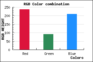 rgb background color #EE5CD1 mixer
