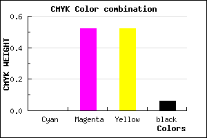 #EF7272 color CMYK mixer