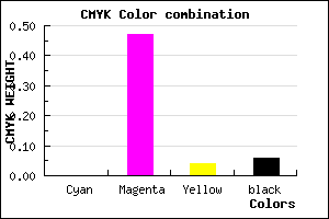 #EF7FE6 color CMYK mixer