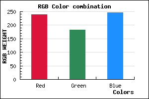 rgb background color #EFB7F7 mixer
